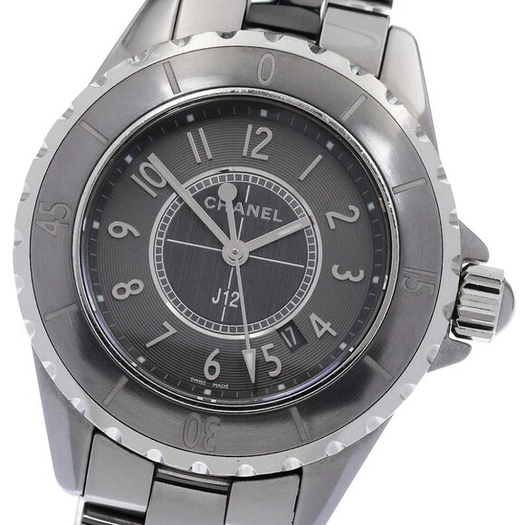 CHANEL J12 Chromatic H2978 Date gray Dial Quartz Ladies Watch_894780 - Picture 1 of 7